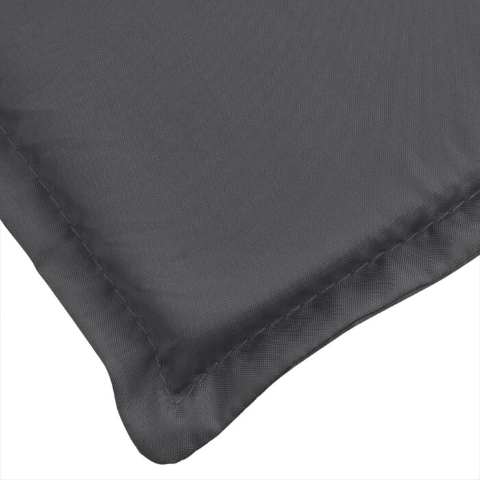 Подушка для шезлонгу CIADAZ Melange Anthracite 200x60x4 см Тканина, Подушка для шезлонга, Подушка для шезлонга, Подушка для шезлонга, Подушка для лавки, Подушка для стільця для високих стільців, Подушки для шезлонгів - 4002508