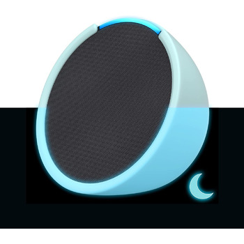 Компактна та розумна Bluetooth колонка з повним звуком і Alexa Anthracite Made for Storeo чохол для Echo Pop (версія 2023), флуоресцентний