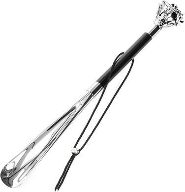 Палиці для ходьби Shoehorn Silver Ручка 925 Довжина 50см Короткий Shoehorn Елегантний Розкішний Панчоха Стиль Голова Рожева