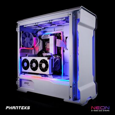 Світлодіодна стрічка PHANTEKS Neon D-RGB, комбінований комплект, 40 см (2 шт. и) - біла