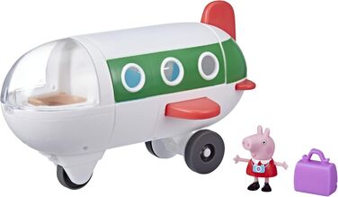 Іграшка для дошкільнят Пригоди свинки Пеппи Літак Пеппи Air Peppa колеса на колесах, 1 фігурка, 1 аксесуар вік від 3 років і старше