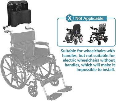 Підголівник для інвалідного візка Підтримка шиї Спинка подушка для розташування голови, подушка з регулюванням висоти для людей похилого віку, інвалідів, після операції