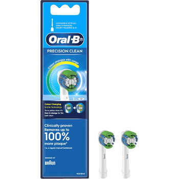 Щітки Braun Oral-B Precision Clean 2 (для всіх обертових зубних щіток фірми Oral-B)