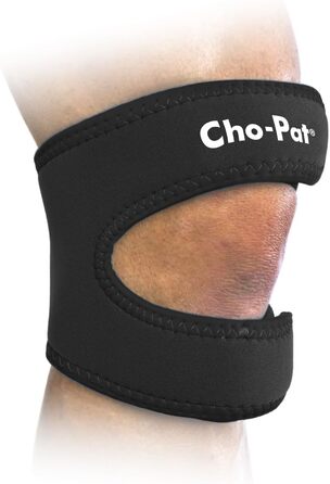 Чохол на коліно Cho-Pat маленький чорний Dual Action Knee Strap