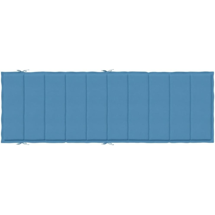 Подушка для шезлонга CIADAZ Melange Blue 186x58x3 см тканина, подушка для шезлонга, подушка для шезлонга, подушка для шезлонга, подушка для лави, подушка для стільця для високих стільців, подушки для шезлонга - 4002480