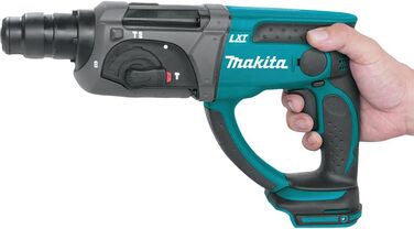 Літій-іонний та перфоратор Makita, тільки корпус, DHR202Z синій, сріблястий одномісний