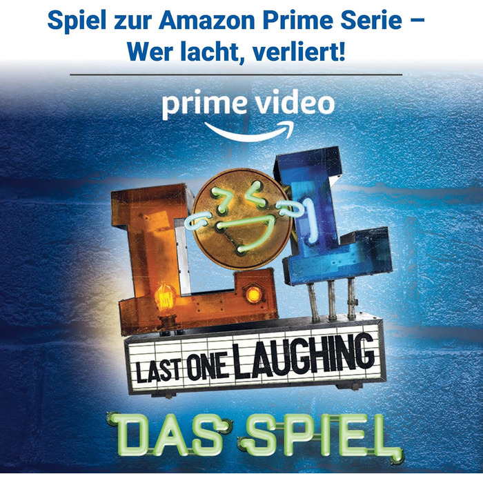 Гра для вечірки для шоу, гра LOL для 3-8 гравців віком від 14 років, понад 350 завдань, які не дають сміятися, весела карткова гра для LOL сезону 1 2 3 4 LOL Original, 27524 - Last One Laughing -