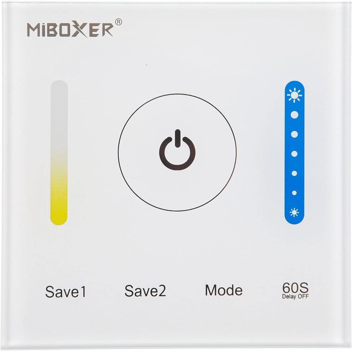 Контролер Miboxer Milight Контролер палички MiLight TOUCH P2 для CCT/TunableWhite від 12-24 В до 5 А для світлодіодних продуктів