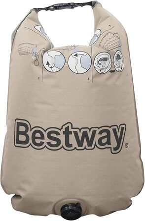 Надувне ліжко Bestway з подушкою-насосом Roll & Relax Single XL/Lo 188 x 99 x 22 см