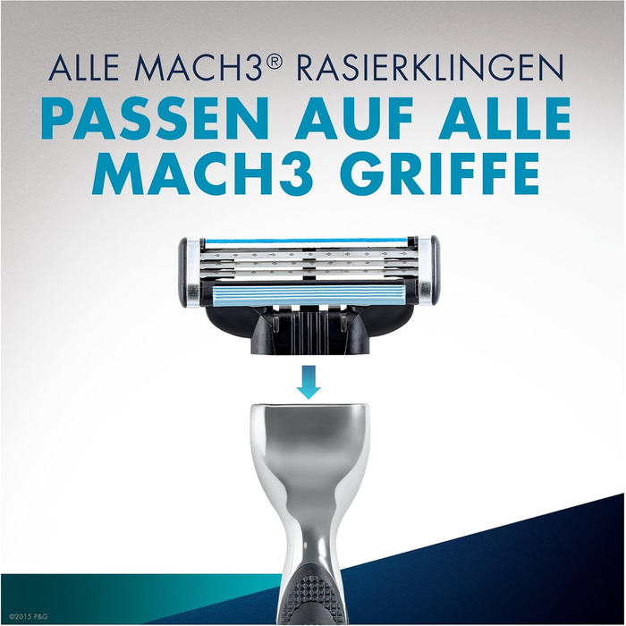 Знята з виробництва модель Gillette Mach3 леза для бритви, 12 шт. 12 шт. (1 упаковка)