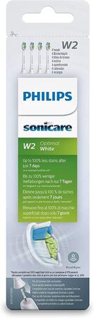 Насадки для щітки Philips Sonicare, білі, 4 шт. и білі, 4 шт. и (1 упаковка)