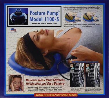 Насос для постави Model 1100-S (Single neck air cell) від Posture Pump