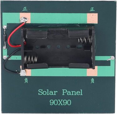 Вт 4 В полікремнієва сонячна панель DIY Зарядний пристрій для сонячних батарей Акумуляторна батарея 1,2 В 2 AA для заряджання батареї для домашнього освітлення, 1