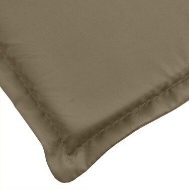 Подушка для шезлонгу ZEYUAN Melange Taupe 186x58x3 см Тканина, Подушка для шезлонга, Подушка для шезлонга, Подушка для шезлонга, Подушка для лави, Подушка для стільця для високих стільців, Подушки для шезлонга - 4002484