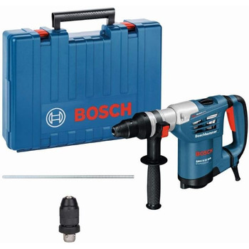 Перфоратор Bosch Professional GBH 4-32 DFR (вкл. патрон SDS змінний патрон SDS-plus, додаткова рукоятка, швидкозатискний патрон 13 мм, кейс для перенесення)