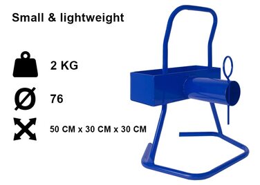 Набір для обв'язки Kortpack 25 мм в комплекті з валиком, натягувачем, 100 затискачами та поліестеровим ременем 500 мтр