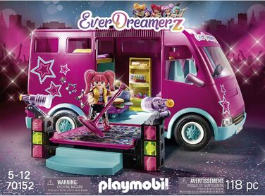 Туристичний автобус PLAYMOBIL-EverDreamerz 70152 - Музичний світ, від 5 років