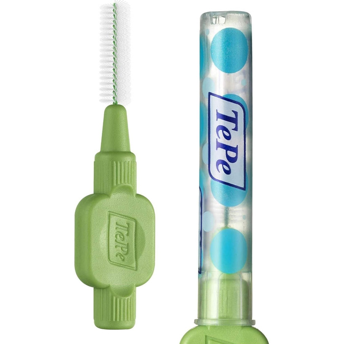 Щітки TePe InterDental, зелені, 10 упаковок (80 щіток)