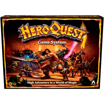 Настільна гра Avalon Hill HeroQuest базова гра, пригодницька гра в стилі фентезі, від 14 років, для 2 - 5 гравців, АНГЛІЙСЬКА МОВА HAS2847U Великобританія Мульти