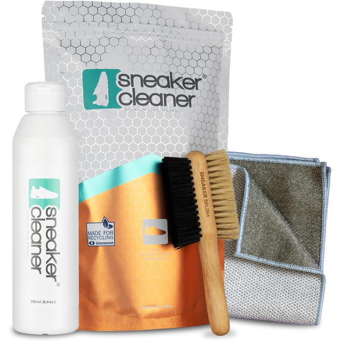 Набір sneaker cleaner  Simply Clean Shoes 250 мл для чищення всіх типів взуття з натурального дерева