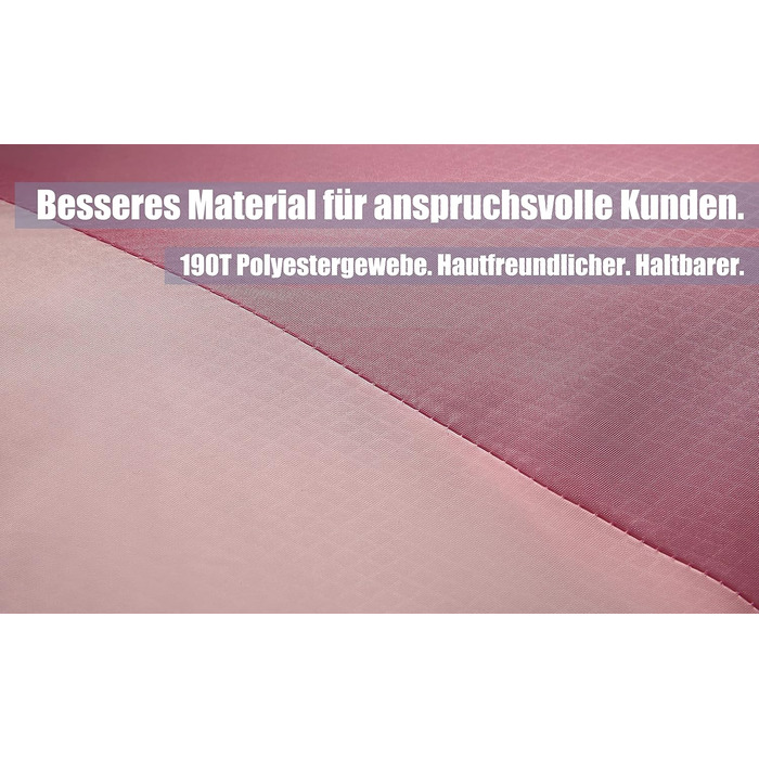 Спальний мішок Clostnature на відкритому повітрі для дорослих, легкі спальні мішки для кемпінгу, 3-4 сезони ковдри спальні мішки з невеликим розміром упаковки для жінок, чоловіків, походів, альпінізму (права блискавка) рожевий