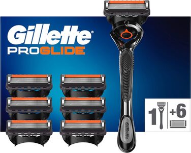 Волога бритва Gillette ProGlide чоловіча, бритва 7 лез бритви з 5-кратним лезом, подарунок чоловікам