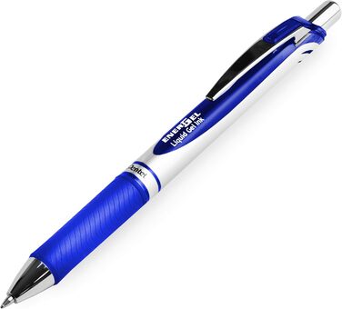 Гелева ручка Pentel EnerGel XM BL77, висувна, 0,7 мм, 54 перероблена, ука в кольорі, 20 шт.