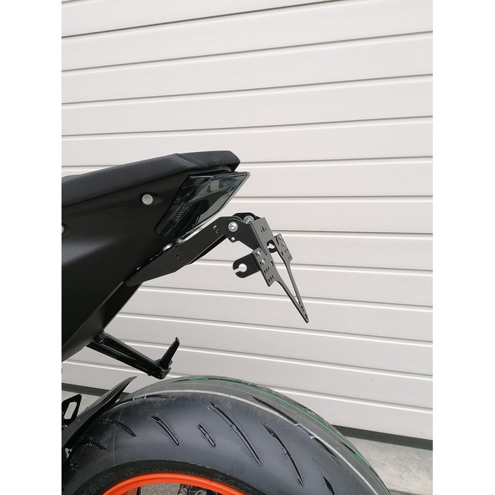 Тримач номерного знака GroFaTec EVO для KTM 1290 Superduke R Bj 20-22 Тримач номерного знака Super Duke1290 Тримач номерного знака короткий задній конвертер Porta Targa