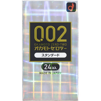 Відмінний ультратонкий презерватив - 24 шт. и Зроблено в Японії, 0.02