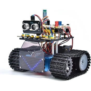 Сумісний із Arduino IDE, електронний програмований STEM Robot DIY Kit, Навчіться кодувати за допомогою Scratch/Arduino для дорослих підлітків