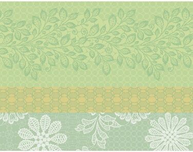 Серветка Garnier Thiebaut Mille Lace Amande 45 x 35 см, з покриттям