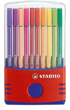 Ручка STABILO Fibre Pen 68 ColorParade/6820-04 в асортименті Вміст 20 шт. 6820-04