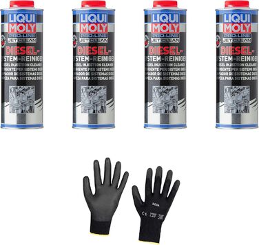 Захисні рукавички Iloda 4xOriginal Liqui Moly 1l Pro-Line JetClean Diesel System Cleaner Cleaner 5149