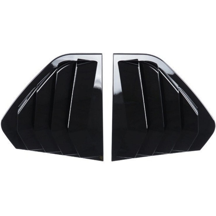 Комплект захисних плівок для автомобільних жалюзі JEZOE Side Window Spoiler Cover, для VW Golf 8 MK8 GTI GTI GTD R TSI TDI R-line 2020-2022 Gloss Black