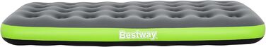 Надувне ліжко Bestway з подушкою-насосом Roll & Relax Single XL/Lo 188 x 99 x 22 см