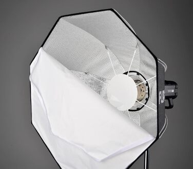 Імпульсне фото SMDV Speedbox FLIP Beauty Dish 24-60см Ø - Комбінація Beauty Dish та Softbox 24 Beauty DSIH