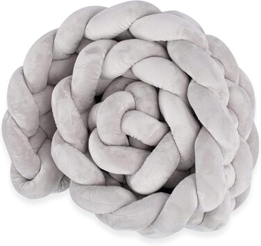 Декоративна подушка Fluffy Decorative Pillow Braided B. Grey, 220