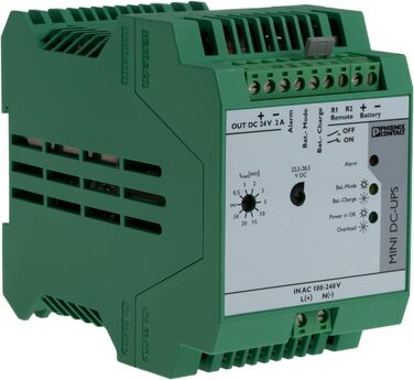 Джерело живлення для ДБЖ Phoenix Contact MINI DC-UPS/24DC/2 DIN-рейки 48 Вт, 24 В постійного струму/2 А