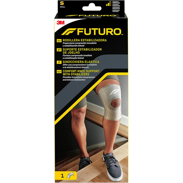 Rodillera Futuro Beig Rotula Libre T-S, Rodillera Futuro Beig Rotula Libre T-S