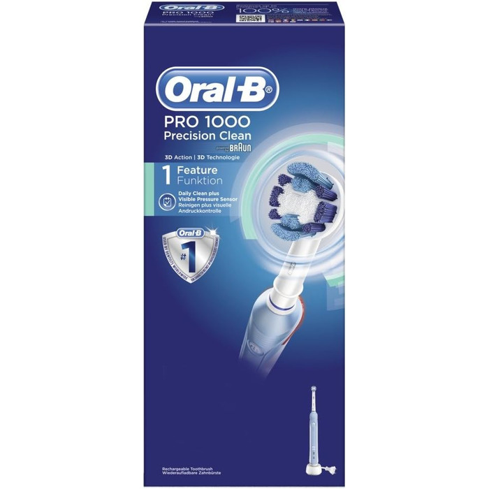 Електрична зубна щітка Oral-B PRO 1000 Precision Clean (модель 2014 року)