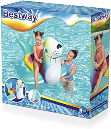 Плаваюча тварина Bestway Flash N Slaph Seal 157 x 114 см