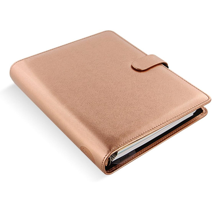 Планувальник Filofax A5 Saffiano - рожеве золото, 18-022572