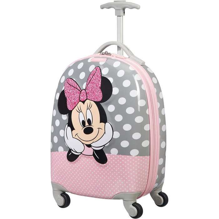 Л), 2.0 - Spinner S Kids Luggage (Multicolour) Minnie Glitter Spinner XS (46