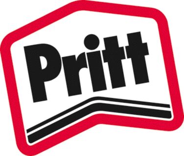 Клей-олівець Pritt 11 г, прозорий, що миється, знімний, без розчинника (25 шт. )