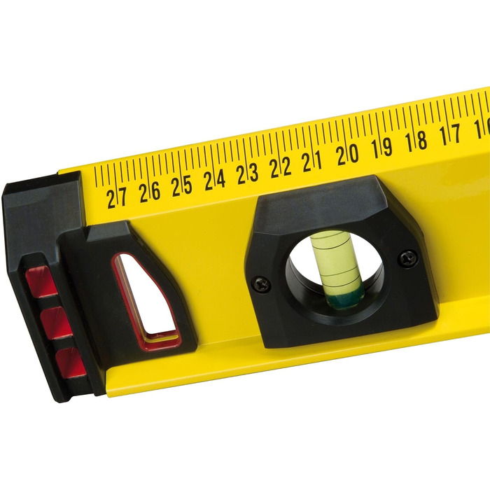 Рівень Stanley FatMax I-Profile spirit level II (довжина 60 см, 2 вертикальних циліндра/1 горизонтальний циліндр, алюміній) 1-43-553