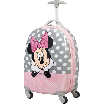 Л), 2.0 - Spinner S Kids Luggage (Multicolour) Minnie Glitter Spinner XS (46