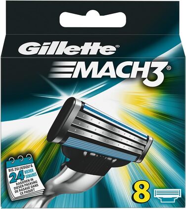 Знята з виробництва модель Gillette MACH3 леза 8 шт.