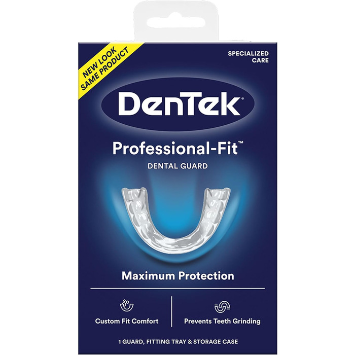 Капа DenTek Professional Fit з максимальним захистом для нічного скреготу зубами