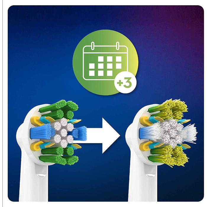 Щітки для глибокого чищення електричної зубної щітки Oral-B, 5 шт. , зі щетинками CleanMaximiser для глибокого чищення міжзубних проміжків