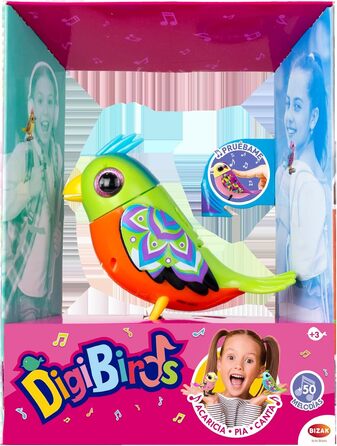 Іграшка для птахів Digibirds, кольорова, 8,5 сантиметрів, 62008192